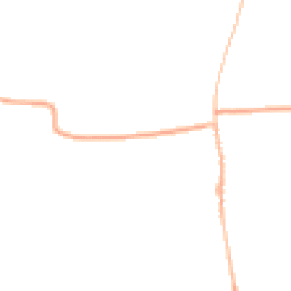 Night-time road noise heatmap for SG9 0AD