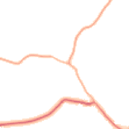 Daytime road noise heatmap for SG9 0AR