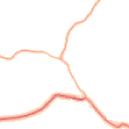 Daytime road noise heatmap for SG9 0AW