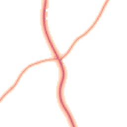 Daytime road noise heatmap for SG9 0ET
