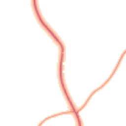 Daytime road noise heatmap for SG9 0EZ