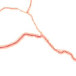 Daytime road noise heatmap for SG9 0HE