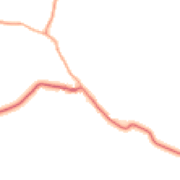 Daytime road noise heatmap for SG9 0HF