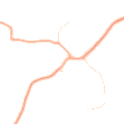 Daytime road noise heatmap for SG9 0HX
