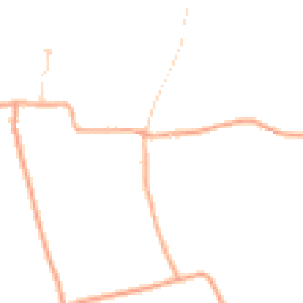 Daytime road noise heatmap for SG9 0LG
