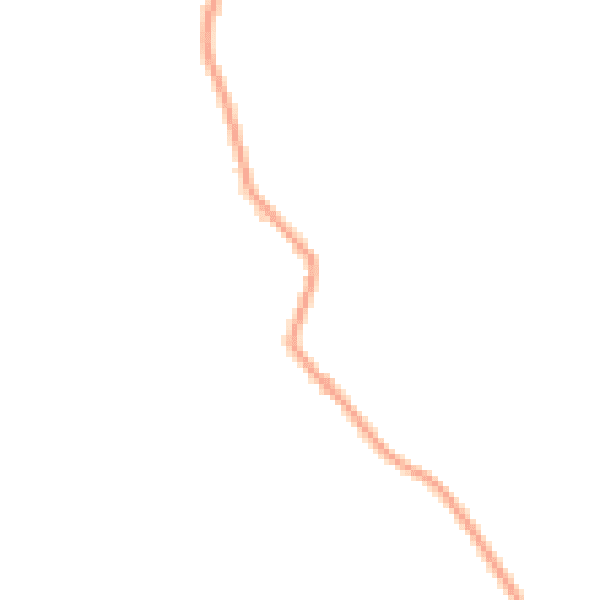 Daytime road noise heatmap for SG9 0RN