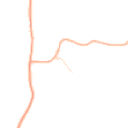 Daytime road noise heatmap for SG9 0SL