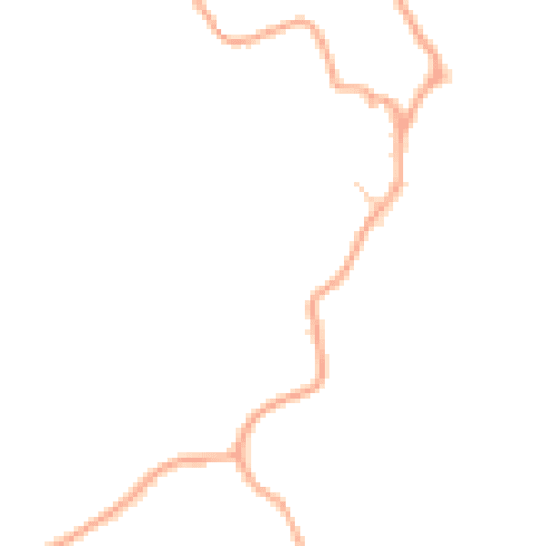 Daytime road noise heatmap for SG9 0TJ