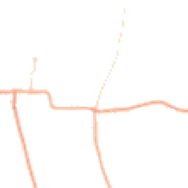 Daytime road noise heatmap for SG9 0TS