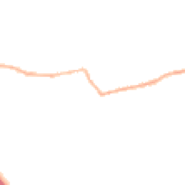 Night-time road noise heatmap for SG9 9AL