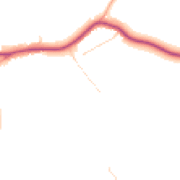 Daytime road noise heatmap for SG9 9QR