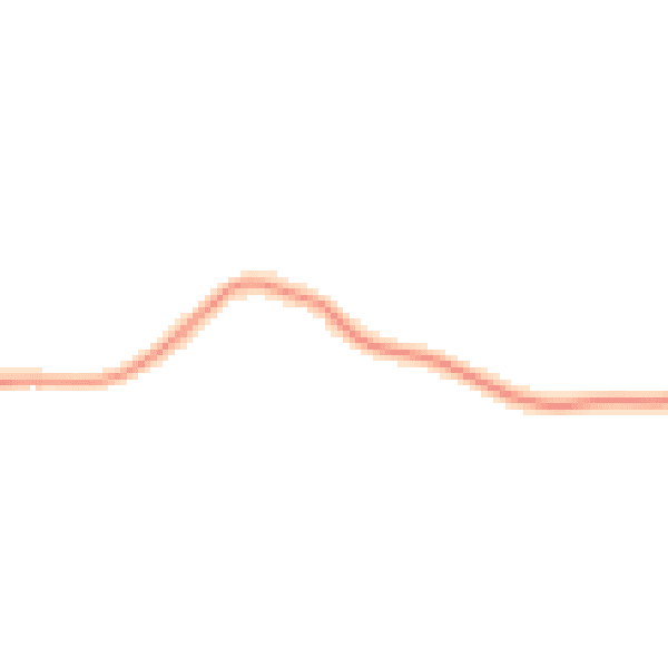 Night-time road noise heatmap for SG9 9QU