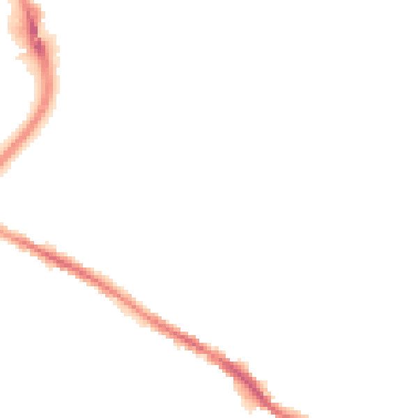 Night-time road noise heatmap for SK1 4BD