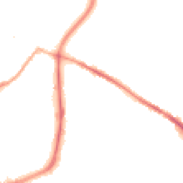 Night-time road noise heatmap for SK1 4EA