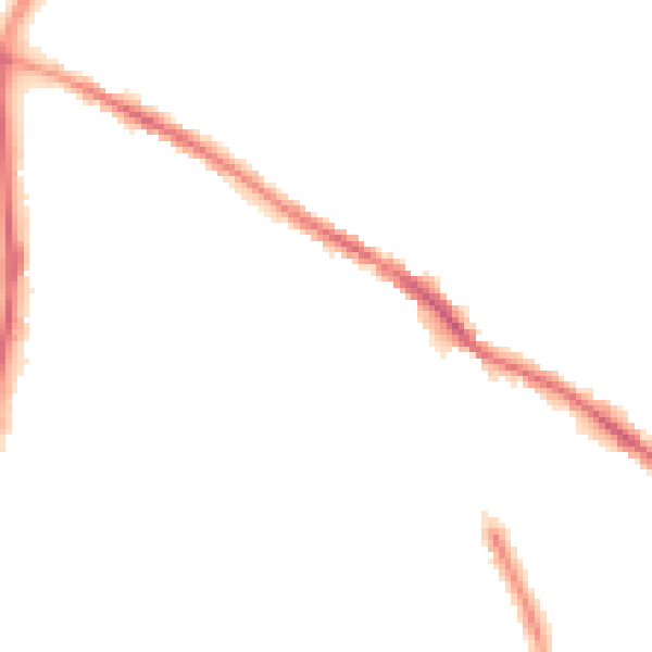 Night-time road noise heatmap for SK1 4JD