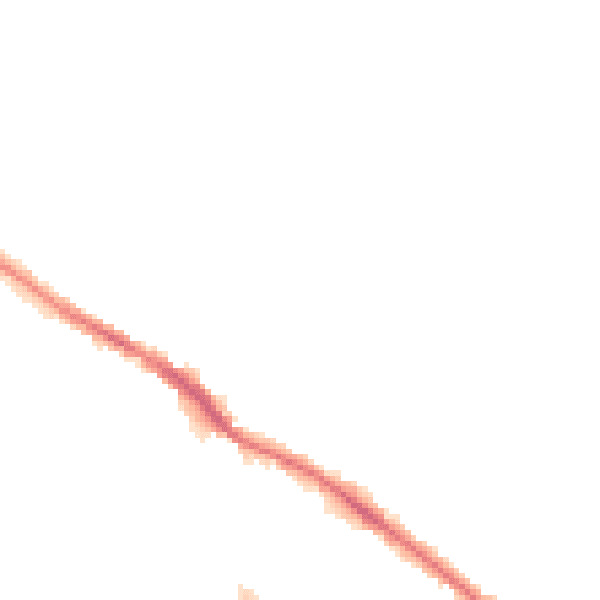 Night-time road noise heatmap for SK1 4JP