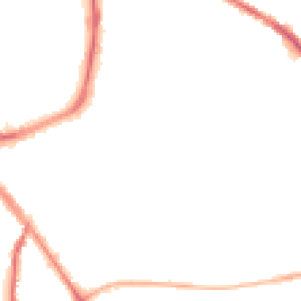 Night-time road noise heatmap for SK1 4NA