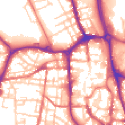 Daytime road noise heatmap for SK10 1AA