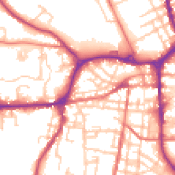 Daytime road noise heatmap for SK10 1AR