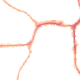 Night-time road noise heatmap for SK10 1BB