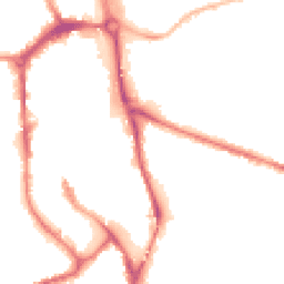 Night-time road noise heatmap for SK10 1BF