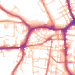 Daytime road noise heatmap for SK10 1BG