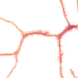 Night-time road noise heatmap for SK10 1BN