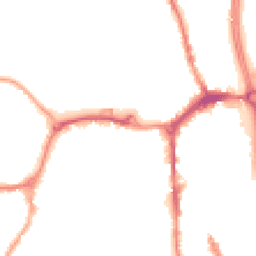 Night-time road noise heatmap for SK10 1BT