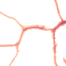 Night-time road noise heatmap for SK10 1BW