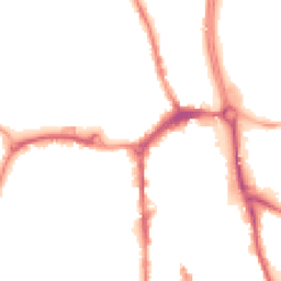 Night-time road noise heatmap for SK10 1BY