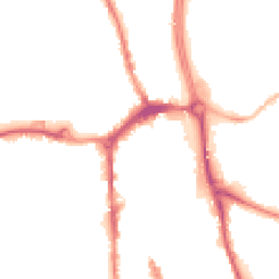 Night-time road noise heatmap for SK10 1DD