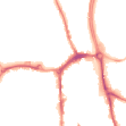 Night-time road noise heatmap for SK10 1DE