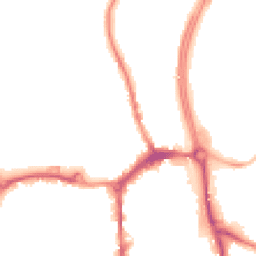 Night-time road noise heatmap for SK10 1DN
