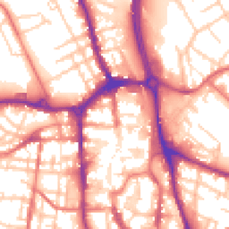 Daytime road noise heatmap for SK10 1EE