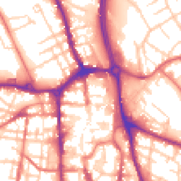 Daytime road noise heatmap for SK10 1EQ