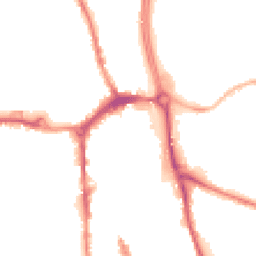 Night-time road noise heatmap for SK10 1EQ