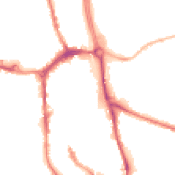 Night-time road noise heatmap for SK10 1ER