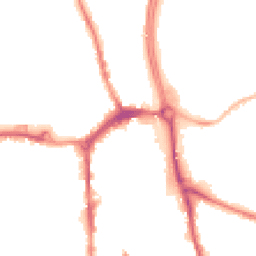 Night-time road noise heatmap for SK10 1EW