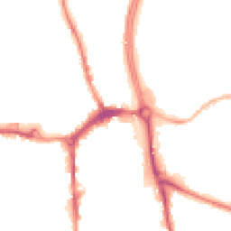Night-time road noise heatmap for SK10 1EZ