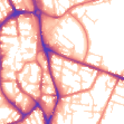 Daytime road noise heatmap for SK10 1FT