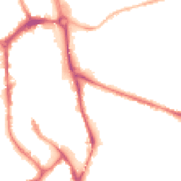 Night-time road noise heatmap for SK10 1FZ