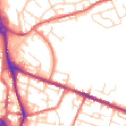 Daytime road noise heatmap for SK10 1GL