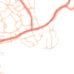 Daytime road noise heatmap for SK10 1PY