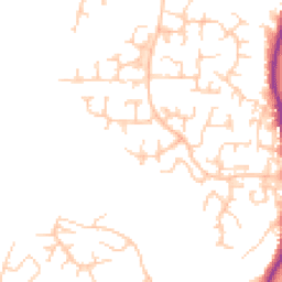 Daytime road noise heatmap for SK10 2UH
