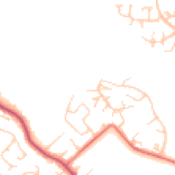 Daytime road noise heatmap for SK10 3AX
