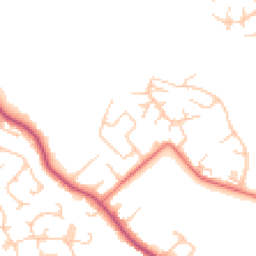 Daytime road noise heatmap for SK10 3DL