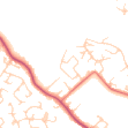 Daytime road noise heatmap for SK10 3DN