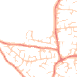 Daytime road noise heatmap for SK10 3HY