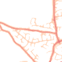 Daytime road noise heatmap for SK10 3JG