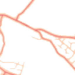 Daytime road noise heatmap for SK10 3JN